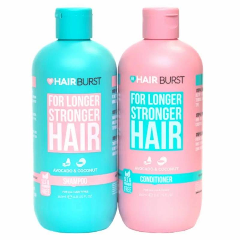 Set Hairburst Gội Xả For Longer Stronger Hair Kích Thích Mọc Tóc (Dầu Gội 350ml + Dầu Xả 350ml)